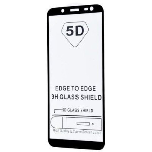 Захисне скло NCASE Full Glue HQ Samsung Galaxy J6 2018 (J600F) без упаковки black